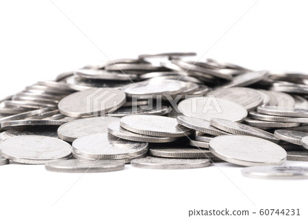 A group of Thai Baht nickle silver coin shallow 60744231