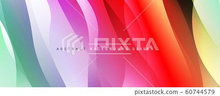 Dynamic trendy simple fluid color gradient abstract background with line effects. Vector Illustration For Wallpaper, Banner, Background, Card, Book Illustration, landing page Dynamic trendy simple fluid color gradient abstract background with line effects. Vector Illustration For Wallpaper, Banner, Background, Card, Book Illustration, landing page 60744579