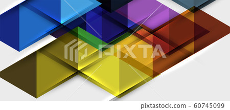 Triangle geometrical modern business presentation design template, abstract pattern for any background Triangle geometrical modern business presentation design template, abstract pattern for any background 60745099