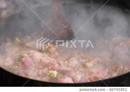 food to the plow disk typical of Argentine 60745952