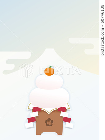Mount Fuji and Kagami-mochi Mount Fuji and Kagami-mochi 60746139
