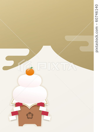 Mount Fuji and Kagami-mochi Mount Fuji and Kagami-mochi 60746140
