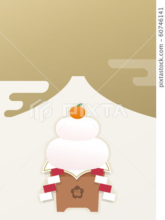 Mount Fuji and Kagami-mochi Mount Fuji and Kagami-mochi 60746141
