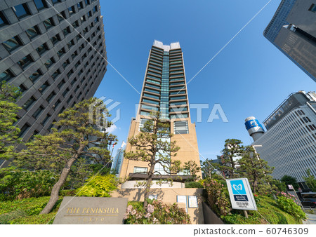 日本的東京城市景觀：俯瞰東京半島 60746309