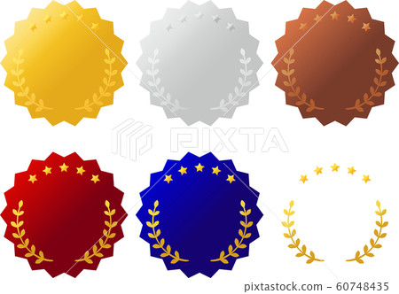 月桂樹標誌設置不同的顏色 60748435