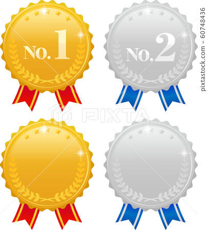 月桂樹標誌與字母NO.1和NO.2 60748436