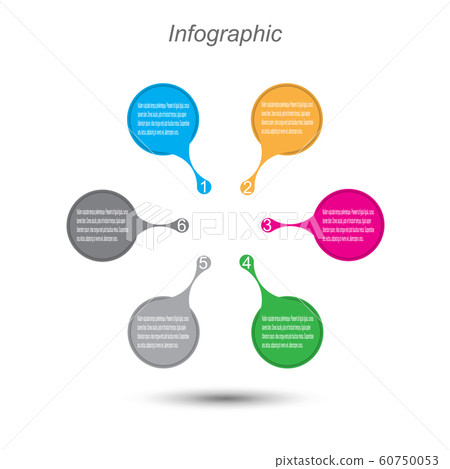 Info-graphic design template. Info-graphic design template. 60750053