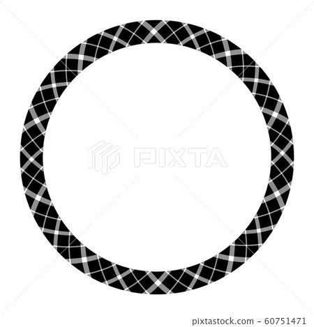 Circle borders and frames vector. Round border 60751471