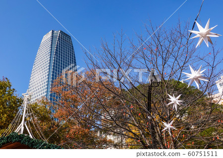 Shiba Park during Christmas market Shiba Park during Christmas market 60751511