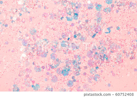 Falling confetti on bright background 60752408