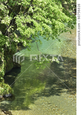 Clear stream mountain stream 60756816