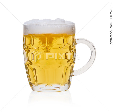 light beer in a glass 60757350