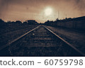 old abandoned railway 60759798