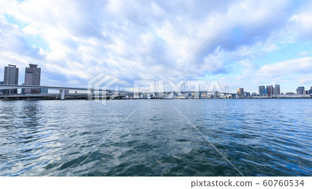 Waterfront area (winter) 60760534