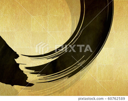 Brush circle (background material) Brush circle (background material) 60762589