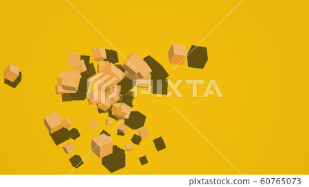CG cube animation of many cubes CG cube animation of many cubes 60765073