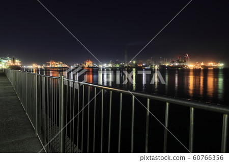 View of Nippon Steel from Kashima Port Minato Park 60766356