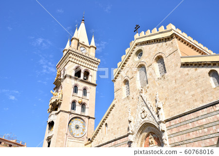 世界遺產墨西拿大教堂大教堂諾曼大教堂墨西拿西西里島意大利 60768016