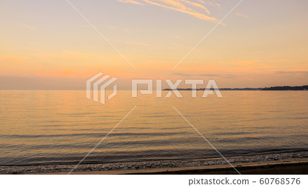 The seaside at dusk The seaside at dusk 60768576