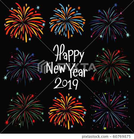 Poster design for New Year 2020 60769875