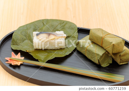 Local food Persimmon leaf sushi Local cuisine of Nara and Wakayama 60771239