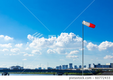 （東京城市景觀）從海欣公園仰望的藍天1 60772433