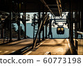 Ropeway landing at sunset 60773198