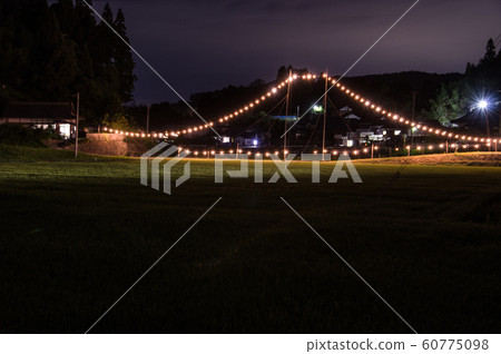 Obon's tradition, all lanterns / Rikuzentakata, Iwate Obon's tradition, all lanterns / Rikuzentakata, Iwate 60775098