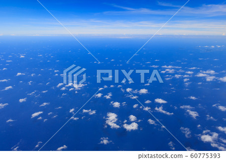 Cloud seen from an airplane 60775393