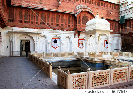 Pond at Junagarh Fort, Bikaner 60776483