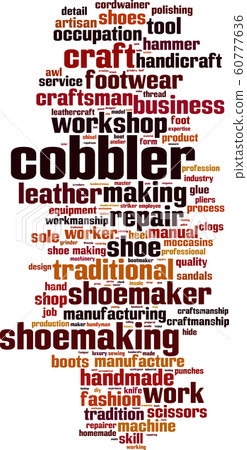 Cobbler word cloud 60777636