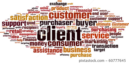 Client word cloud Client word cloud 60777645