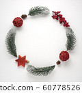 Christmas wreath. 60778526