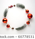 Christmas wreath. 60778531