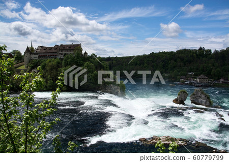 Laufen Castle at the Rhine Falls of Schaffhausen, 60779799