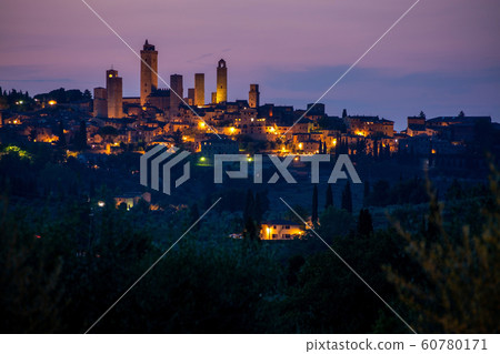 San Gimignano, Tuscany, Italy 60780171