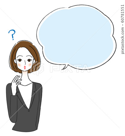 Woman, business, suit 60781551