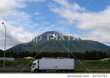 Mount Iwate from the service area Mount Iwate from the service area 60782761