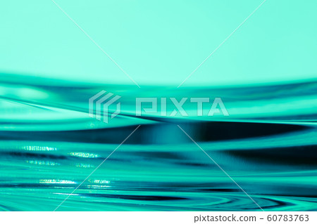 Abstract blurred mint wavy background 60783763
