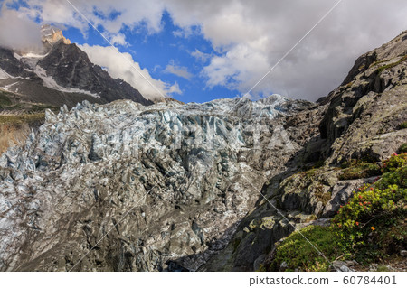 Argentiere Glacier in Chamonix Alps, France 60784401