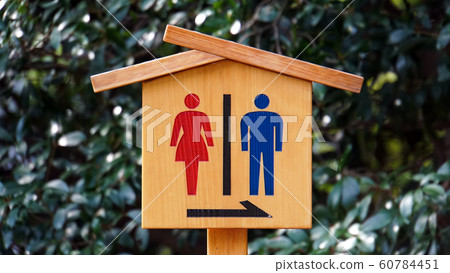 Toilet mark like birdhouse Toilet mark like birdhouse 60784451