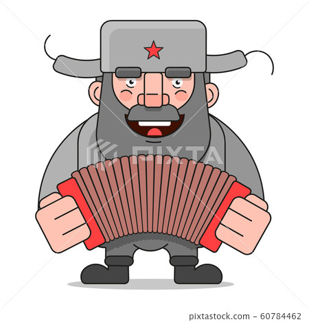 Russian Man Suitable For Greeting Card, Poster Or 60784462