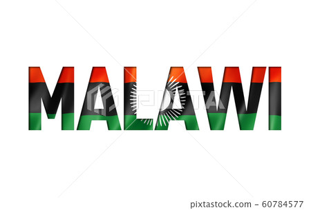 malawi flag text font 60784577