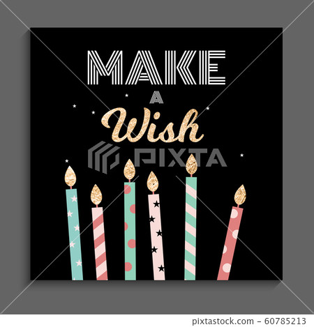 Abstract Happy Birthday Background with Glitter Abstract Happy Birthday Background with Glitter 60785213