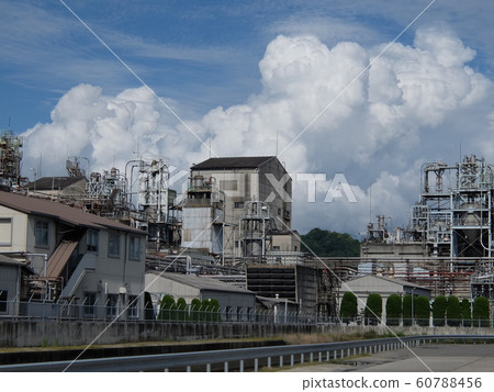 Huge plant of advanced materials Chemical plant 60788456