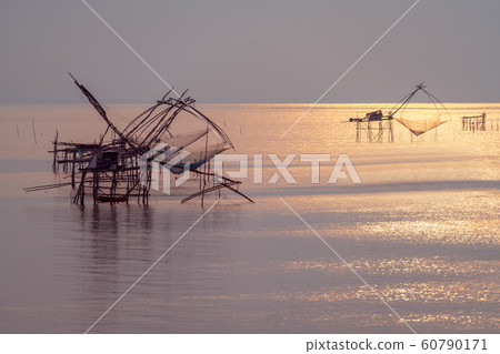 Thai traditional fishing tool Thai traditional fishing tool 60790171