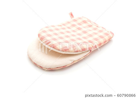 Oven glove on white 60790866