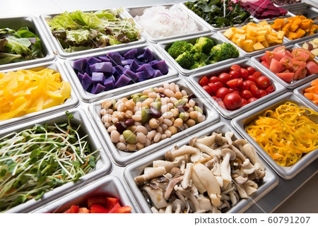 Salad bar image - Stock Photo [60791207] - PIXTA