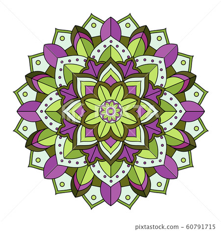 Mandala patterns on isolated background Mandala patterns on isolated background 60791715