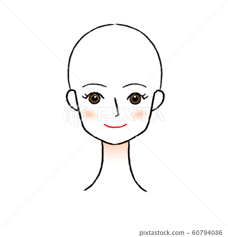 Woman beauty skin head 60794086